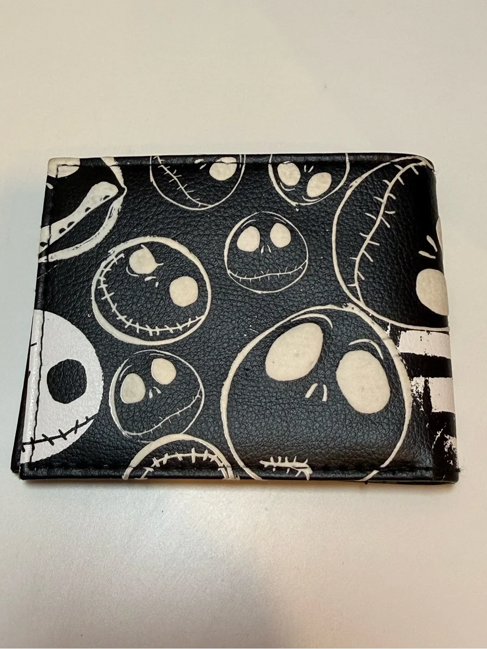 The Nightmare Before Christmas Jack Heads Bi-Fold Wallet